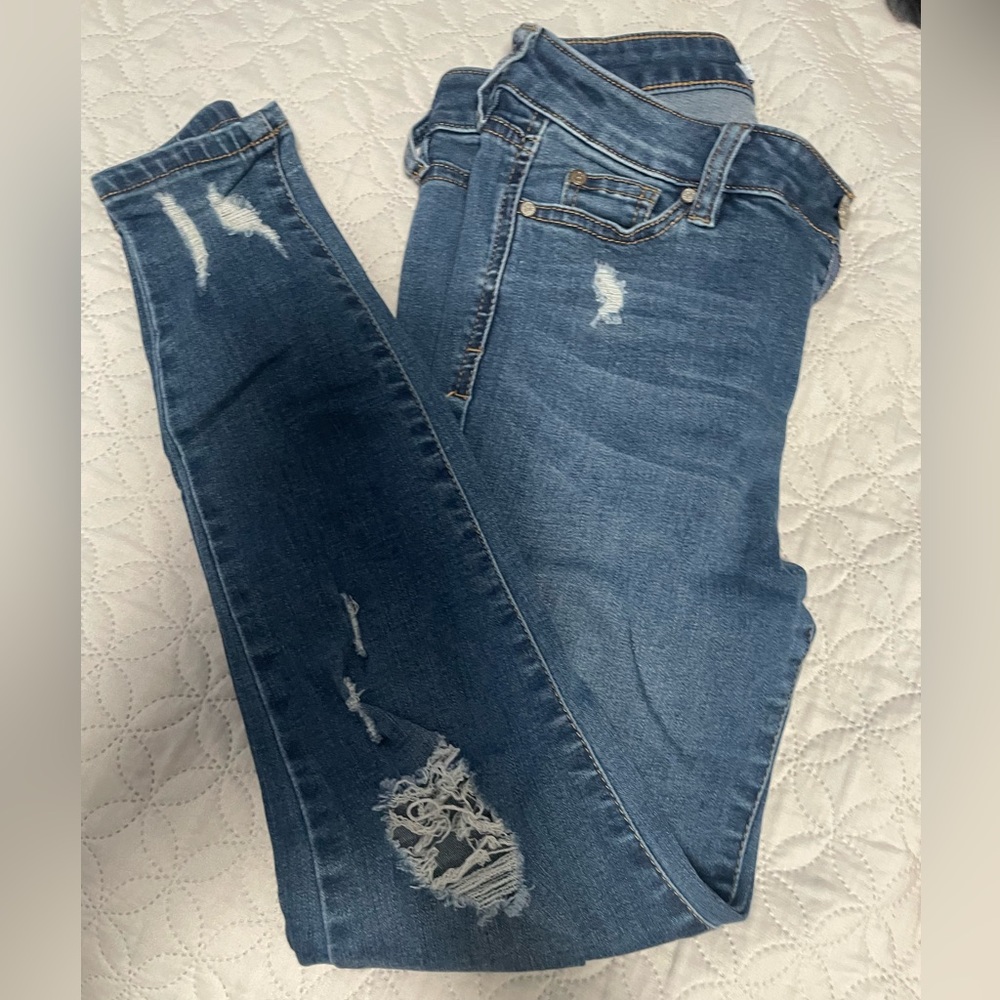 Celebrity pink ankle cropped jeans size 3/26